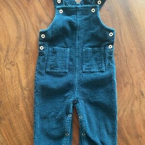 Kate Quinn Kids Corduroy Overalls - Teal